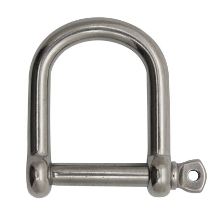 Extreme Max 3006.8231 BoatTector Stainless Steel Wide D Shackle - 3/8